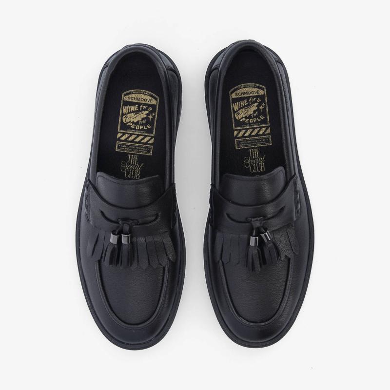 LOAFLY LOAFER M - TUMBLED LEATHER - BLACK